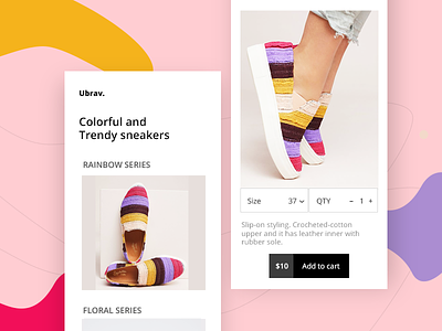 e-commerce app designer ecommerce freelance ios material mobile app shoes sneakers trendy ui uiux ux