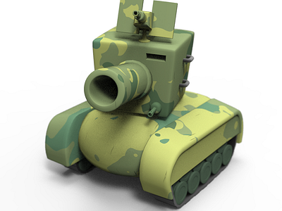 Low Poly Tankette