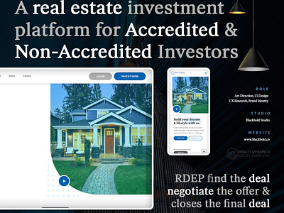 Real Estate Investment - Dynamic Website