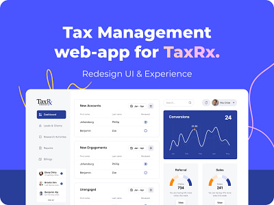 Web-based Application for Tax Management branding design designer designers illustration logo ui uidesign uiux ux