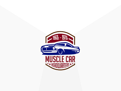 Muscle Car Logo artist artwork design designer designers logo logodesign logodesignchallenge logodesigner logodesigns logos marketing webdesign