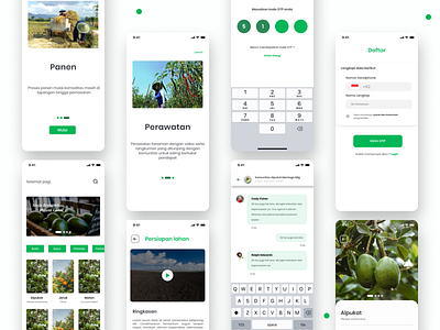 Smart Farming Redesign - From Anju Silitonga app apps design apps screen design farming mobile ui uidesign uiux uxdesign