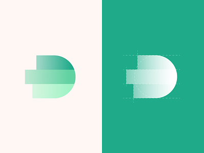 D Logo charts dynamic letter lettermark lists logo logo design logodesign logotype