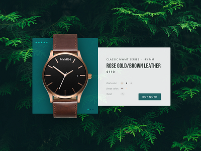 Single Product daily product single ui ux watch