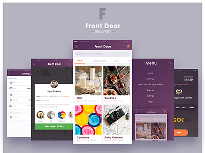 Front-Door Delivery iOS App