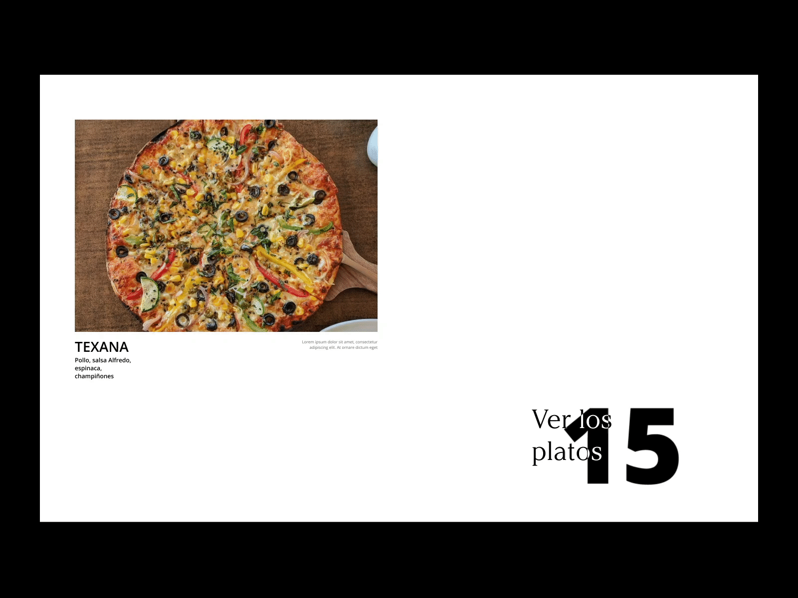 Figgaro's pizza website design motion pizza restaurant typography ui ux web website