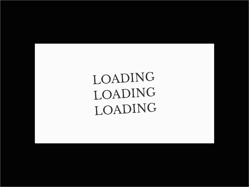 Loading animation design gif interaction loading mask motion typography ui ux video web website