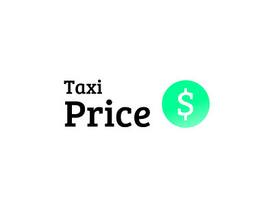 Taxi price car logo price taxi