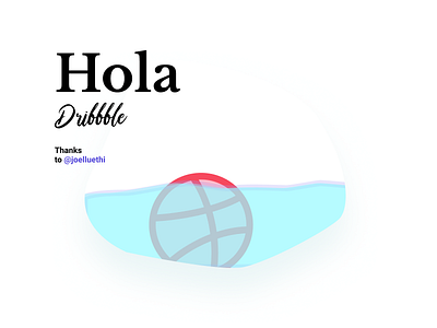 Hola dribbble