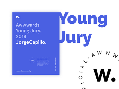 Awwwards Young Jury 2018 awwwards design designer honored jury web website young