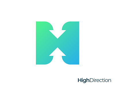 Arrows H Letter Logo abstract arrow logo branding clean corporate finance app gennady savinov logo design geometric h letter h logo h symbol logo design minimalistic minimalistic logo modern symmetric