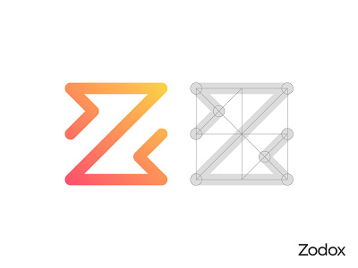 Z Letter Logo Grid abstract app logo branding clean corporate crypto logo gennady savinov logo design geometric gradient logo design logo grid minimalistic minimalistic logo modern pictogram symmetric z letter z logo z symbol