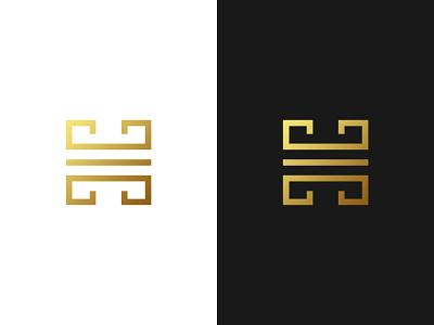 Ancient H Letter Logo - For Sale