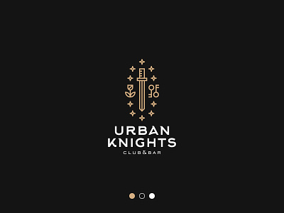 Knightly Monogram Logo