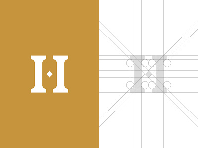 Ancient H Letter Logo