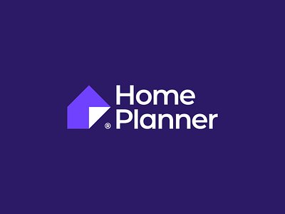 Home Planner Logo abstract app logo branding buy logo connections designing gennady savinov logo design geometric home homepage logo design logodesign modern note planner symmetric
