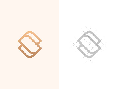 S Monogram Logo abstract business clean geometric grid grid logo hellodribbble icon logo logo design logo grid minimalistic minimalistic logo modern monogram pictogram s letter s logo symmetric