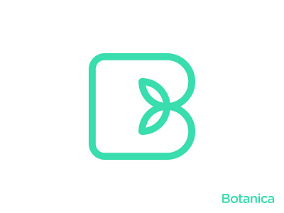 Natural B Letter Logo