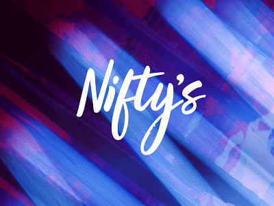 Nifty's Launch Content assets branding crypto graphic design launch light leak logo marketing neon nft niftys photo manipulation platform