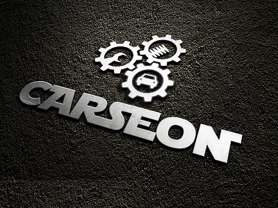 Carseon adobe illustrator logo logodesign logotype