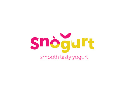 Snogurt brand identity illustraion logodesign typogaphy