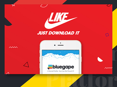 App Branding with Modified Brand Logos ad app brand branding design nike ui