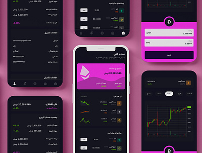 Crypto App android app bitcoin cryptocurrency ui