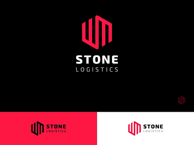 Logo Design for WM STONE LOGISTICS logo logo design logo mark