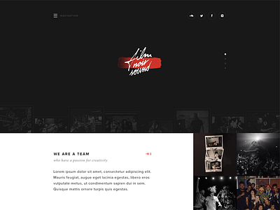 Film Noir Sound color design film harvey lorimer new noir soundcloud ui ux web