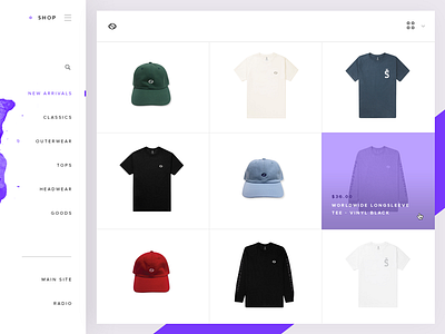 Soulection Supply Concept app colour design harvey lorimer shop soulection ui ux visual web design