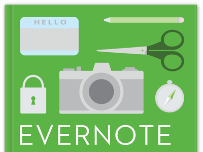 Evernote Essentials ebook ebook cover evernote flat