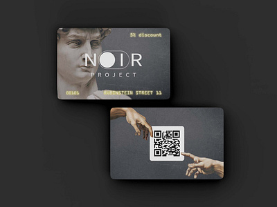 Discount card design