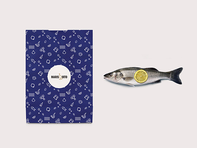 bag application seafood restaurant agency aplication brand identity branding clean fish icons pattern patterns restaurant sea seafood