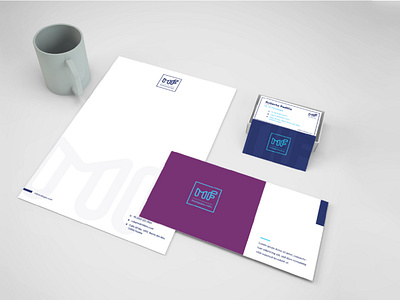 Corporate Stationery MF Psicología y Asociados agency application brand identity branding business card corporate stationery creative design icon letterhead logo mexico minimalist psychologist psychology therapy