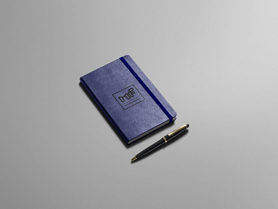 MF Psicólogos y asociados Notebook aplication agency blue brand brand identity branding creative design logo logotype minimalist notebook print sharpie