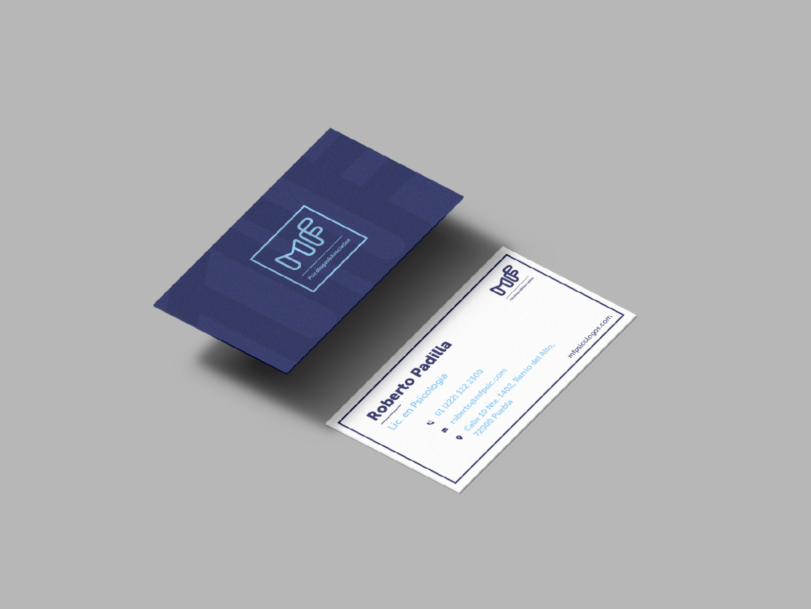 Business card MF by Lyon Agency on Dribbble