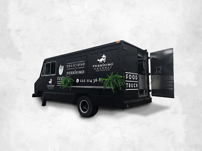 Perrísimo food truck agency brand identity branding creative design fashion fast food food food truck icon