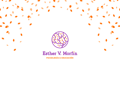 Logotipe Esther V. Morfín
