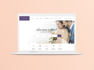 Website Sociall Events brand design development events love minimalist ui ui design ux ux design uxdesign web web design website wedding