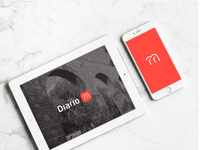 Online news portal Diario M agency brand brand identity branding design webdesign
