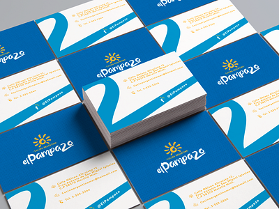 Bussines Card El Pampazo agency brand brand identity branding bussines card icon logo logotype restaurant vector