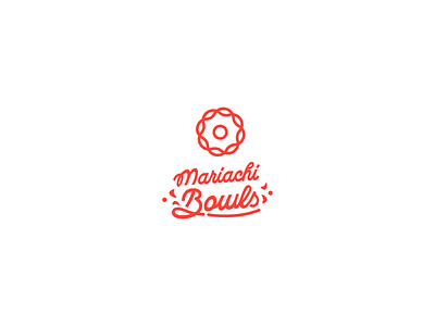 Logo Mariachi Bowls agency brand brand identity china chinese food design food logo logotype mexican food mexico restaraunt restaurant branding restaurant logo vector