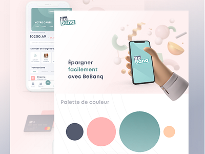 BeBanq Application branding design ui