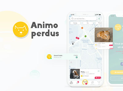 Animo perdus app ui ux