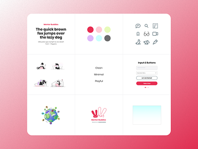 Mentor Buddies | Mobile App Design  - Style Guide