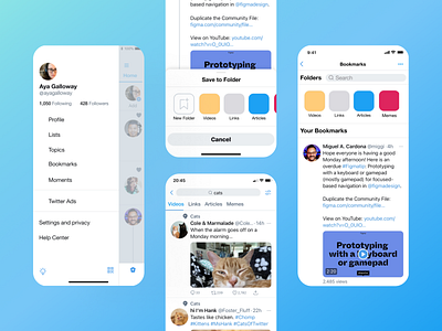 Twitter Bookmarks | Mobile App Redesign