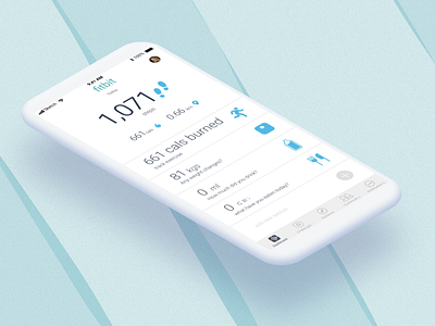 Fitbit | Mobile App Dashboard Redesign