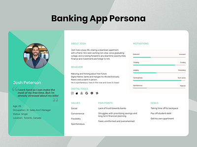 STREAK Mobile Banking App Design app banking design fintech ios mockup persona product design screens sketch ui ux uxui