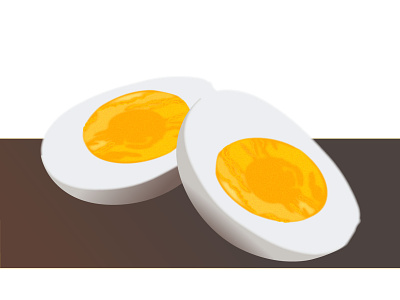 Boiled egg creative design egg graphic design illustration illustrator vector