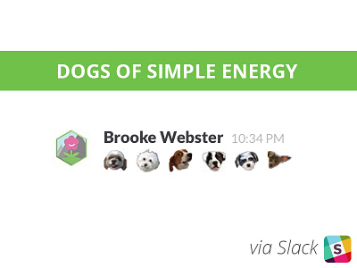 Dogs of Simple Energy (emojis)